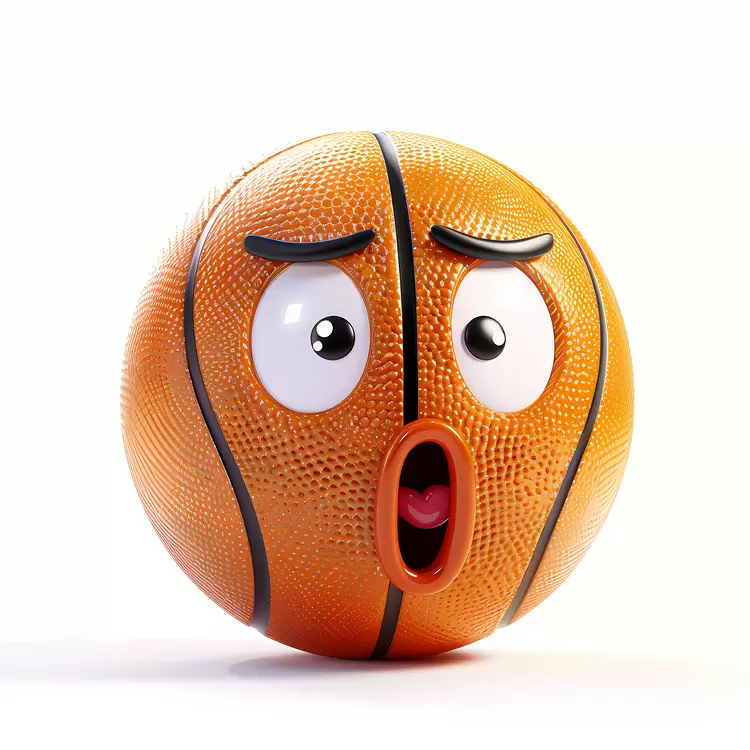 cartoon ball face