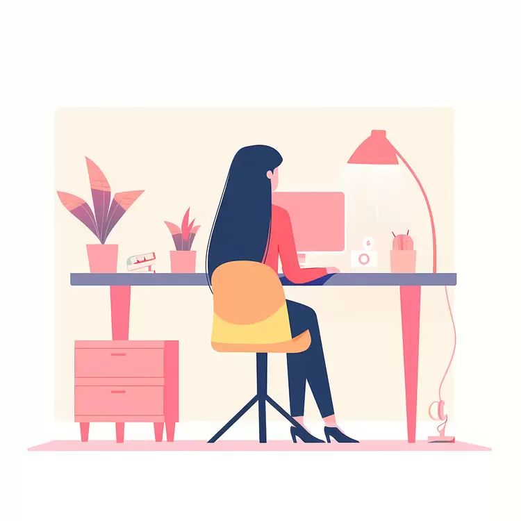 Businesswoman working