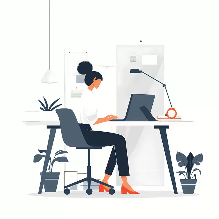 Businesswoman working