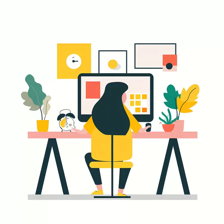 Businesswoman working