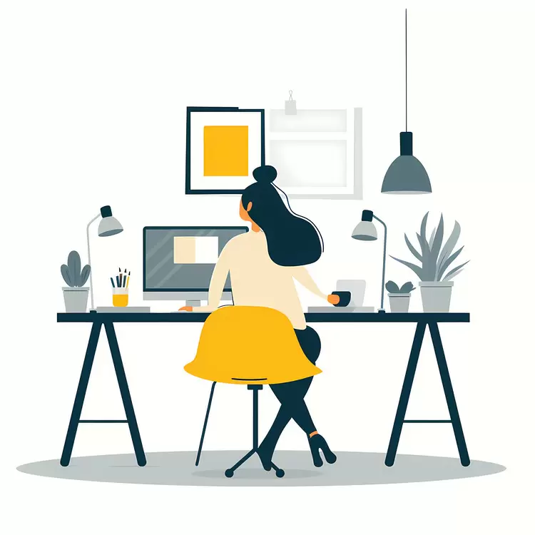 Businesswoman working