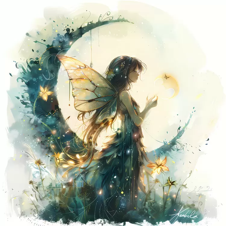 summer night fairy
