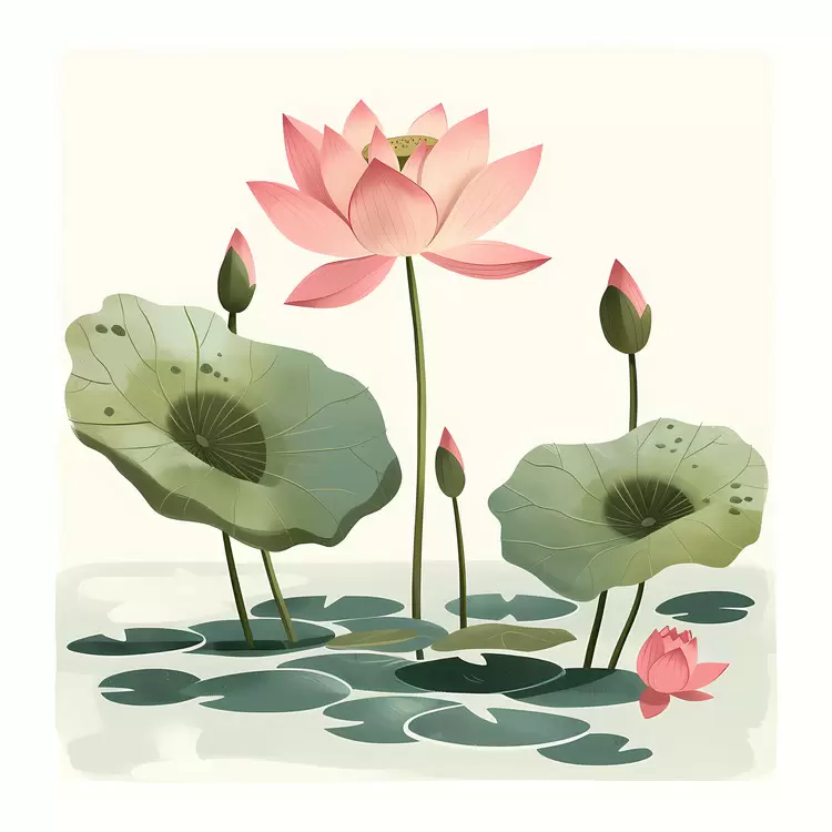 Lotus pond