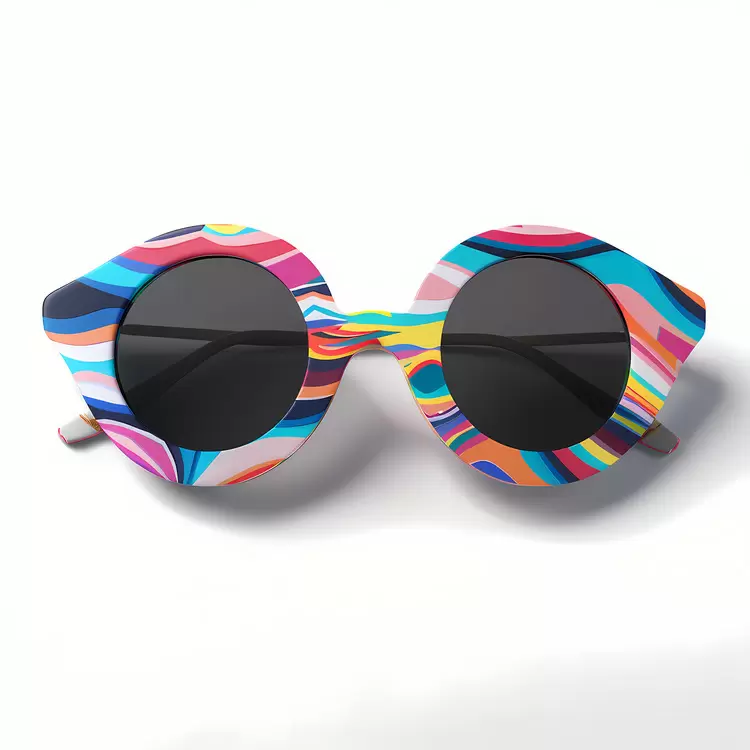 flower sunglasses girl