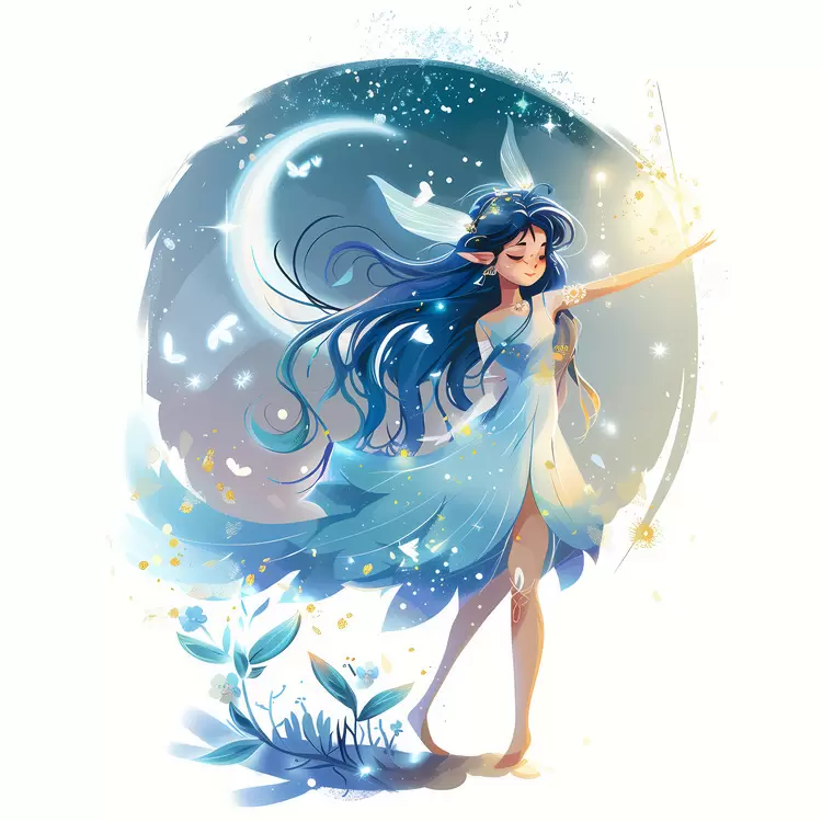 summer night fairy