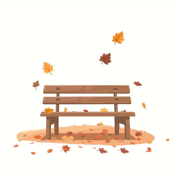 Wooden bench