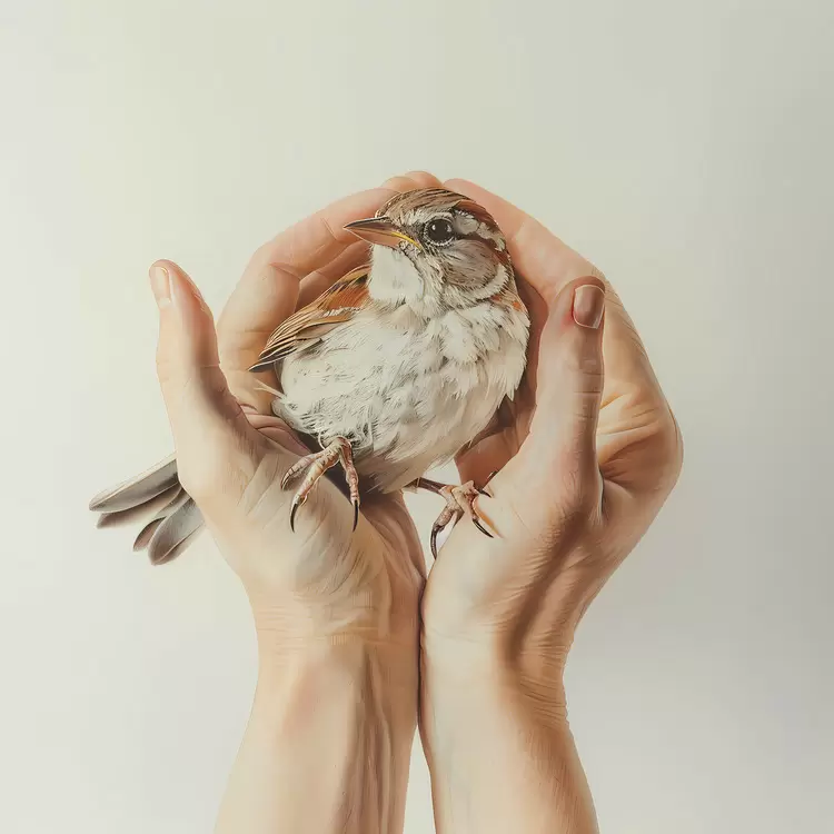 bird hands