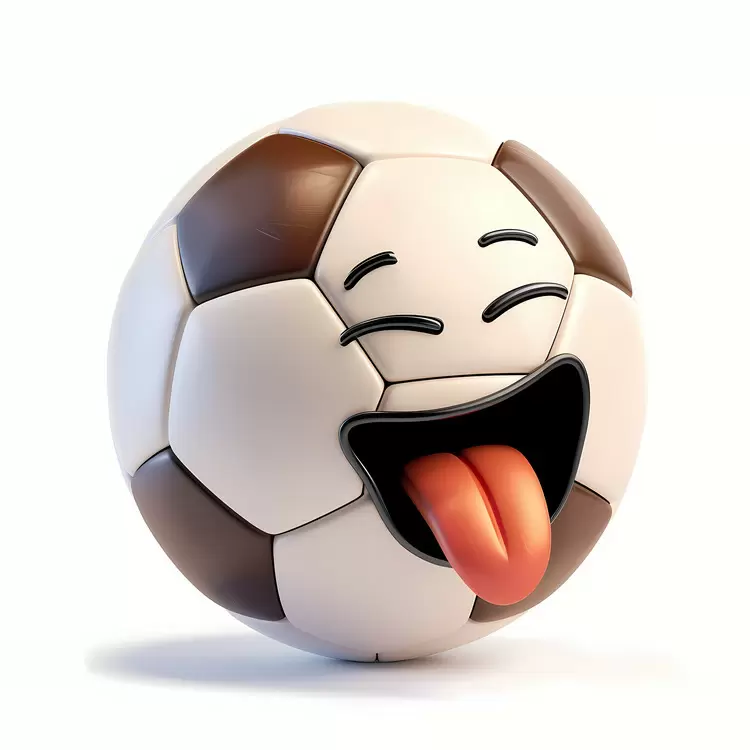 cartoon ball face