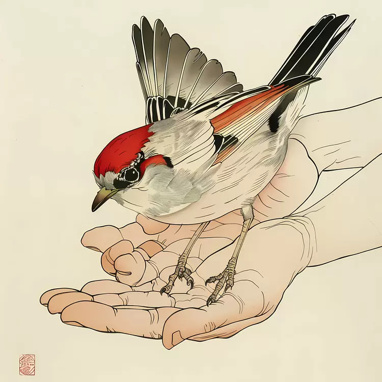 bird hands