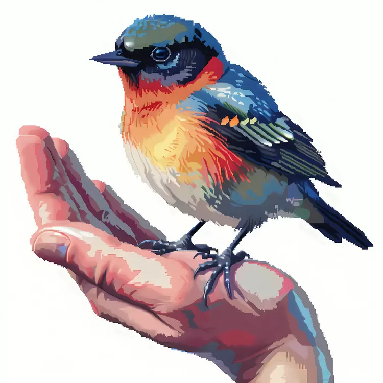 bird hands