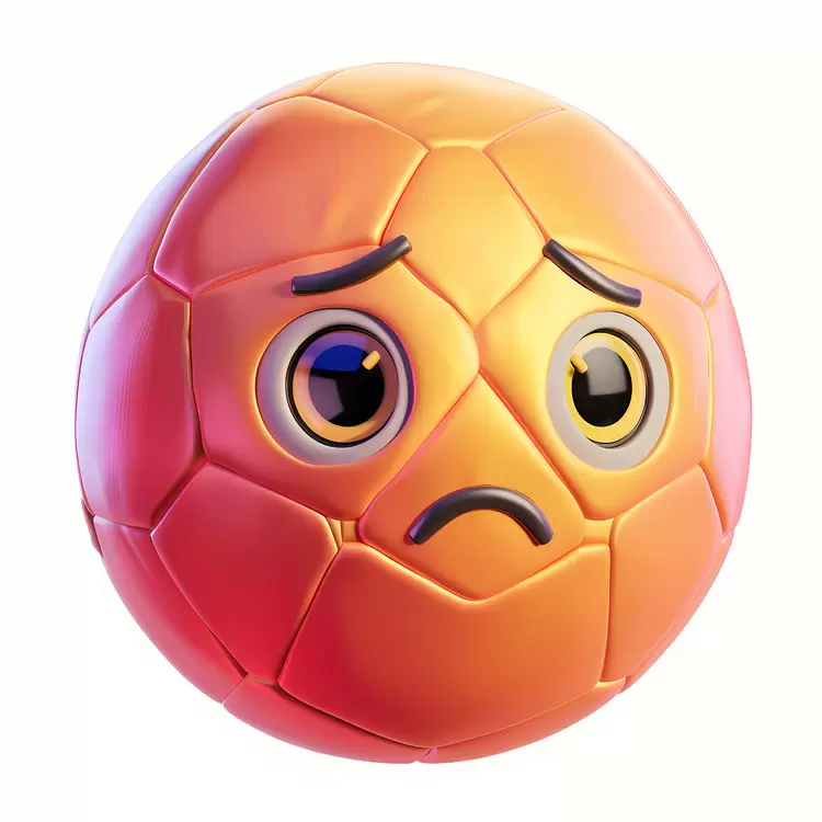 cartoon ball face