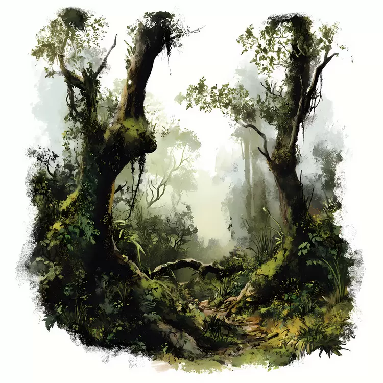 Mossy woods