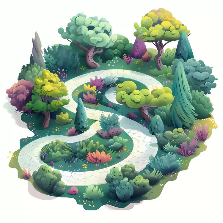 Serpentine road