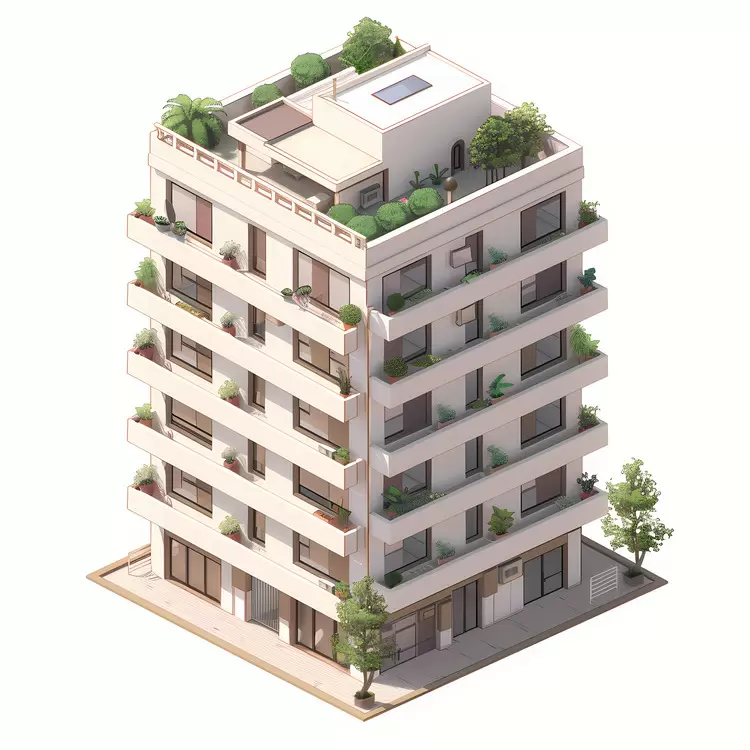 balconies building
