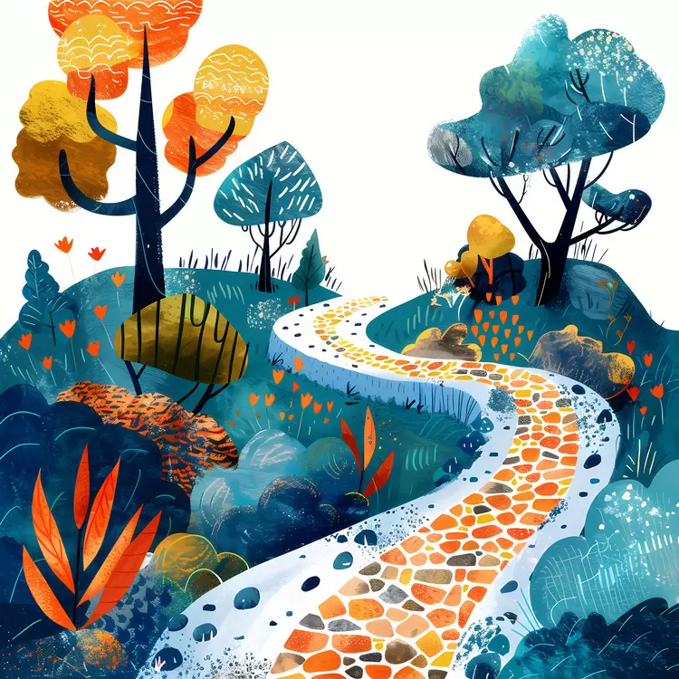 Serpentine road
