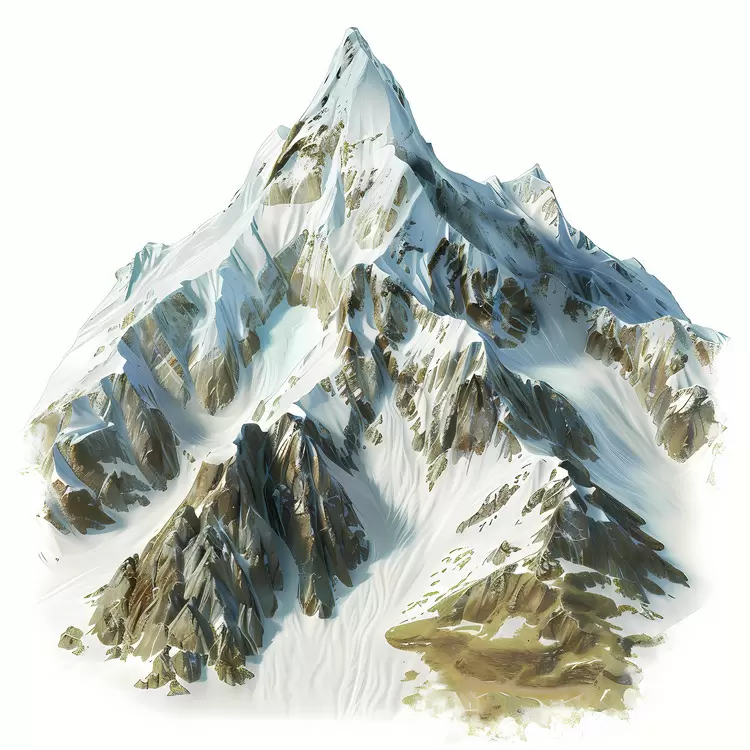 aerial view mountain