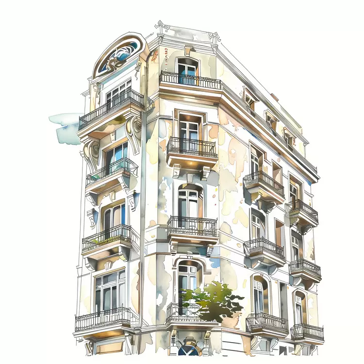 balconies building