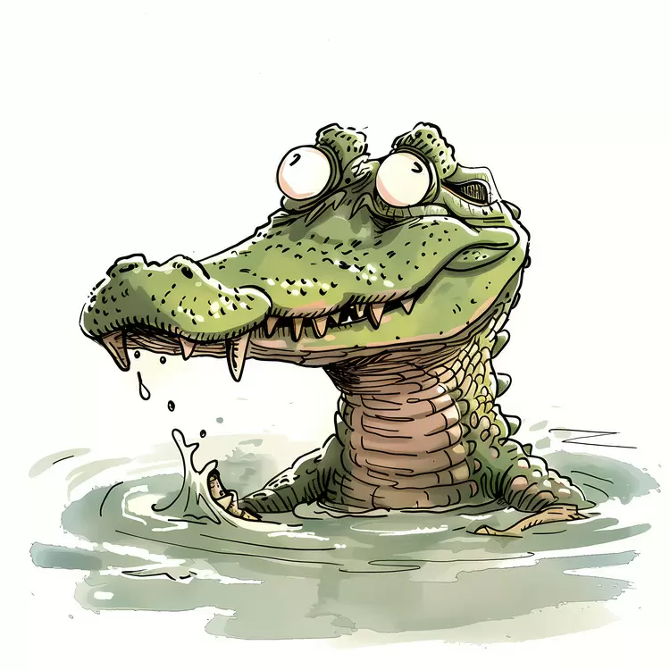 emerge alligator