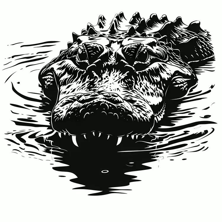 alligator emerge
