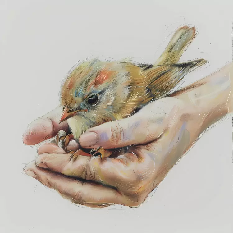bird hands
