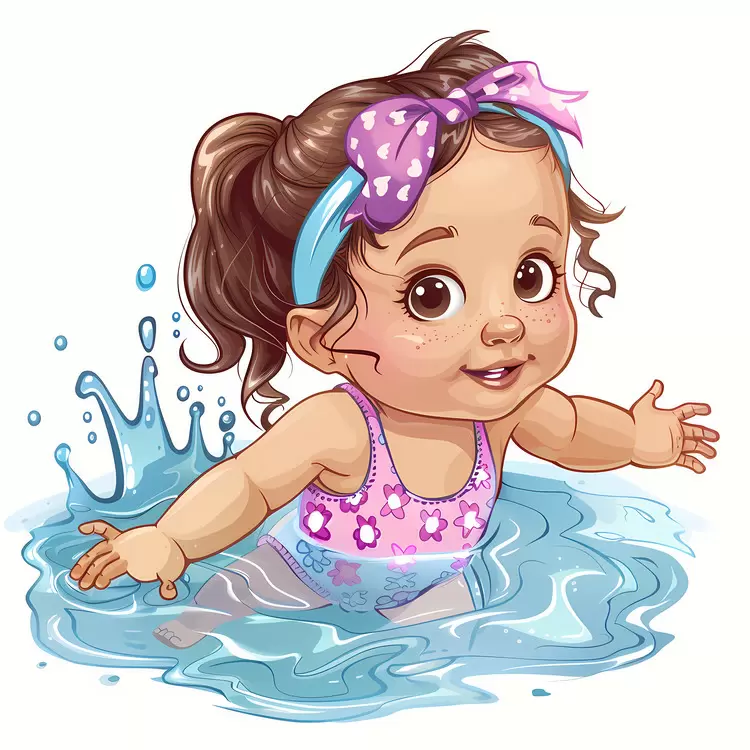 swimming suit baby girl