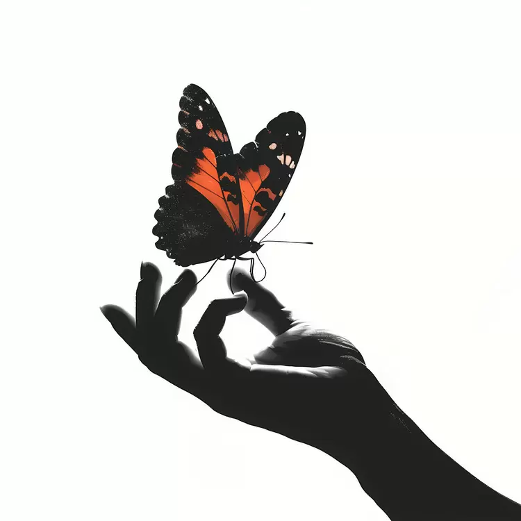 butterfly hand