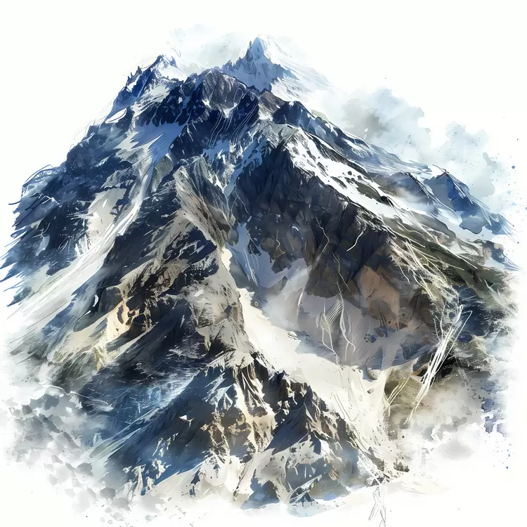 aerial view mountain