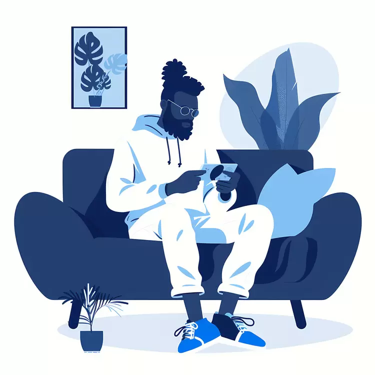 man playing game