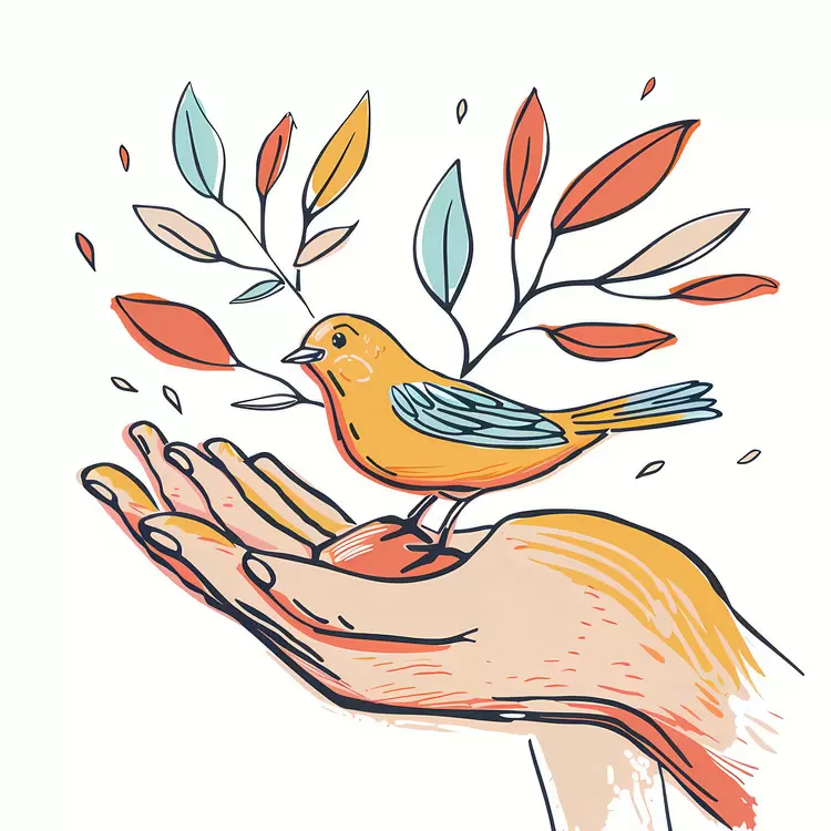 bird hands