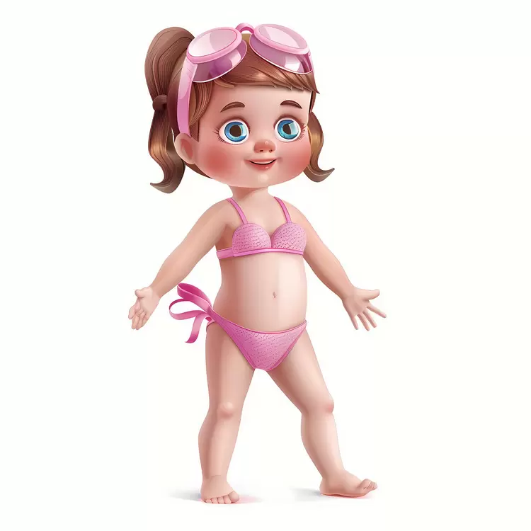 baby girl swimming suit