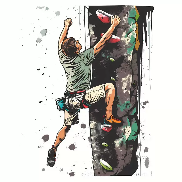 rock climbing