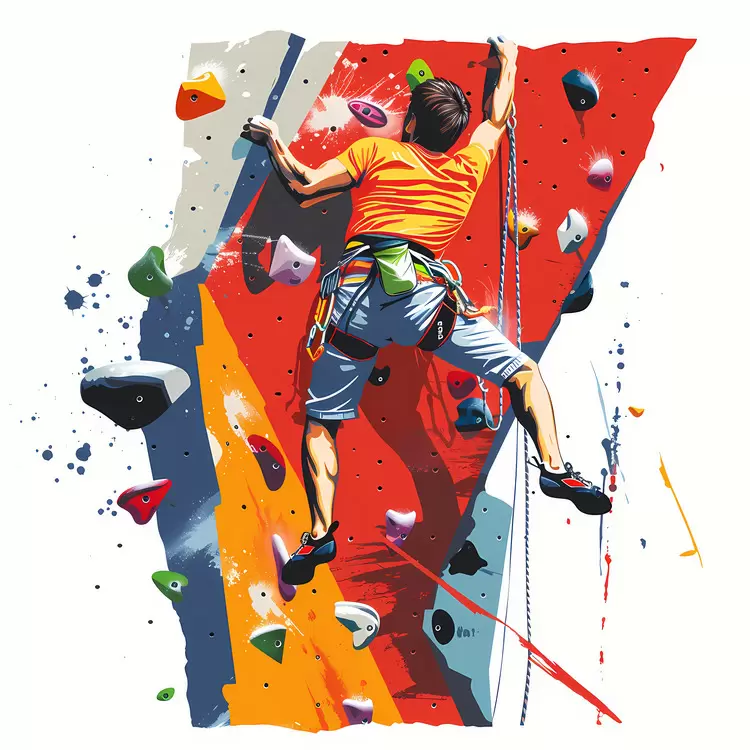 rock climbing