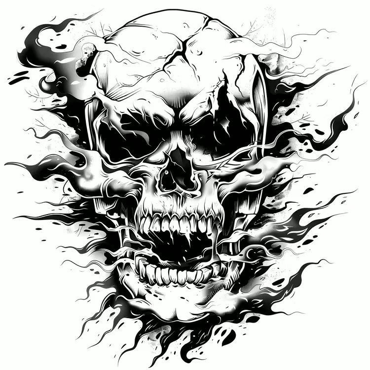 Spooky Skull