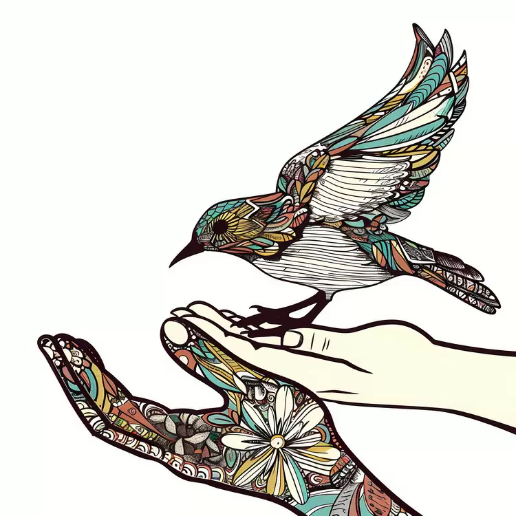 bird hands