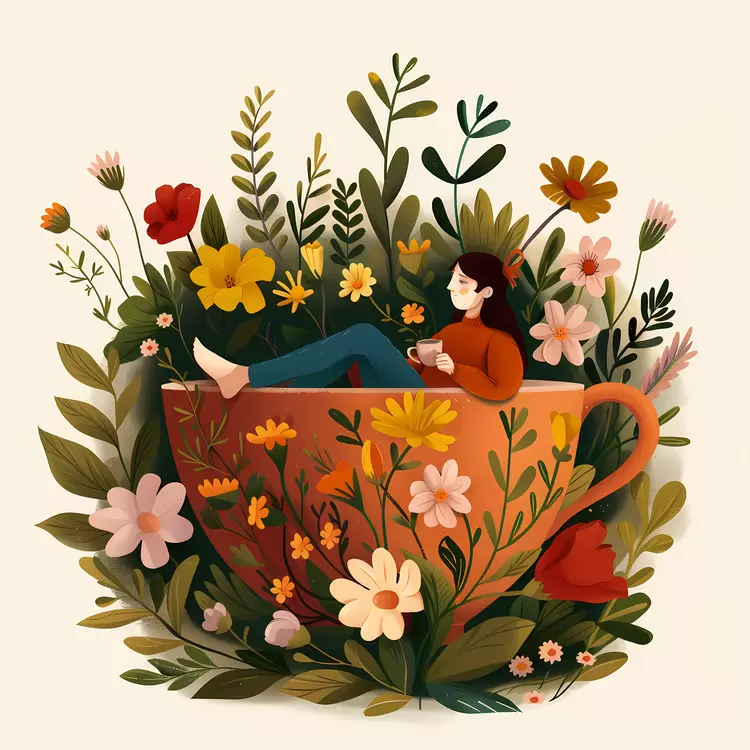 tea relaxing