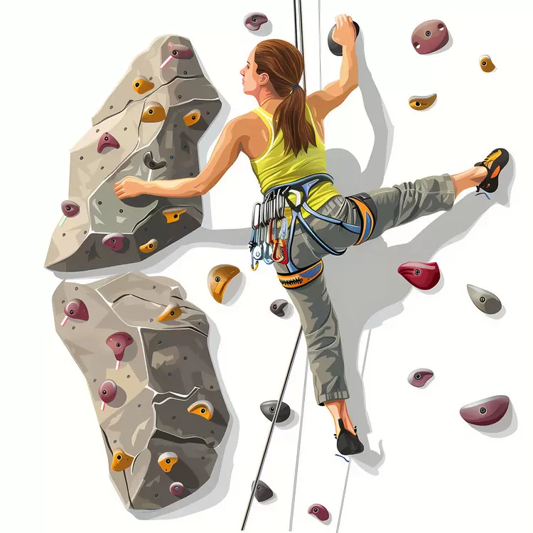 rock climbing