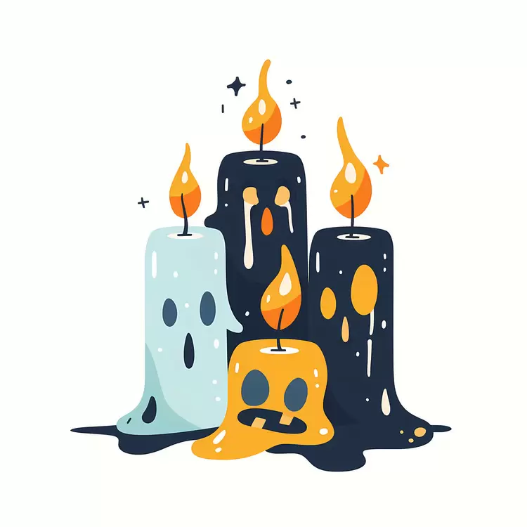 Halloween candles