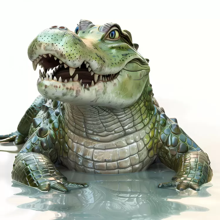 alligator emerge