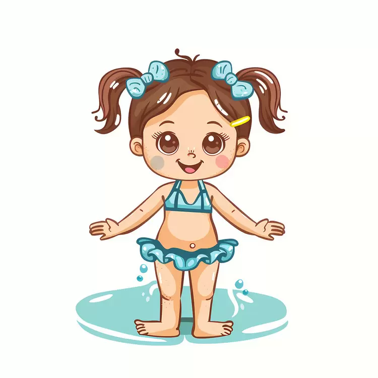 baby girl swimming suit
