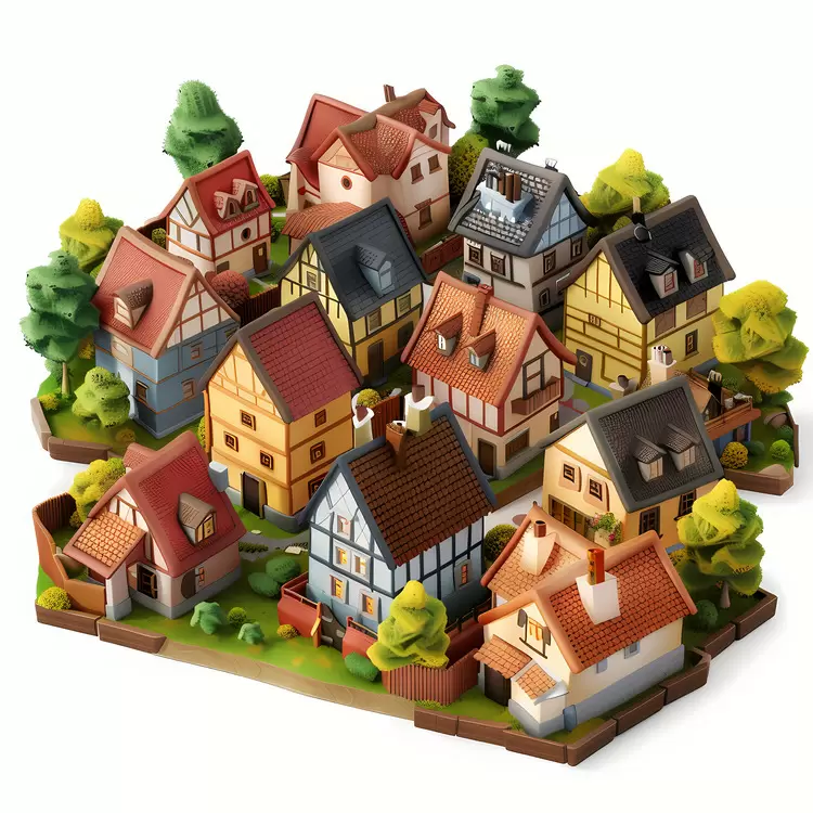 village town