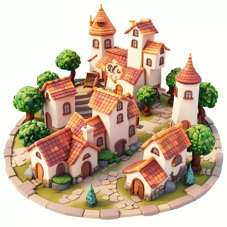 village town