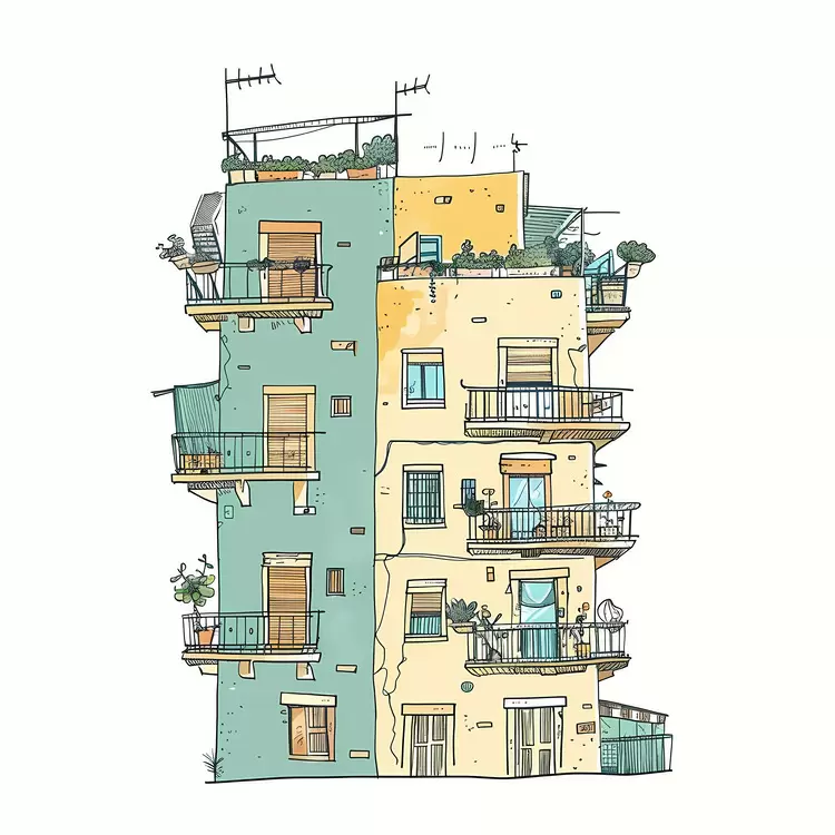 building balconies