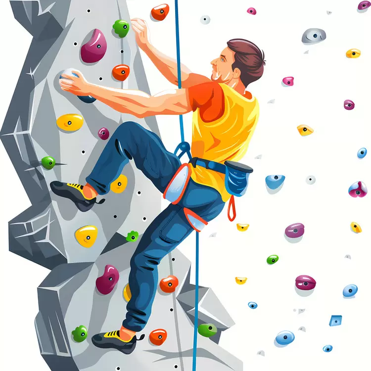 rock climbing