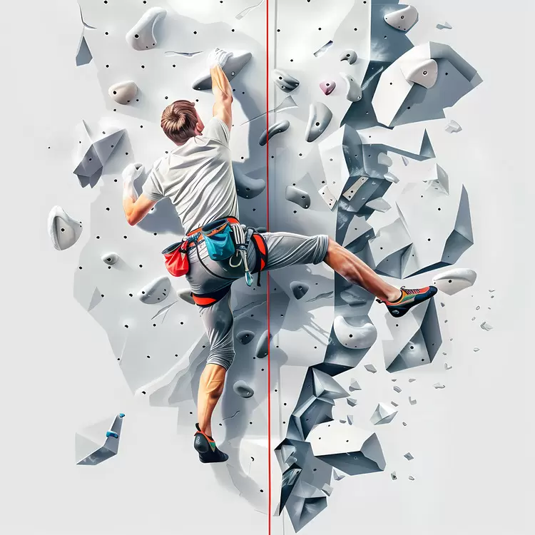 rock climbing