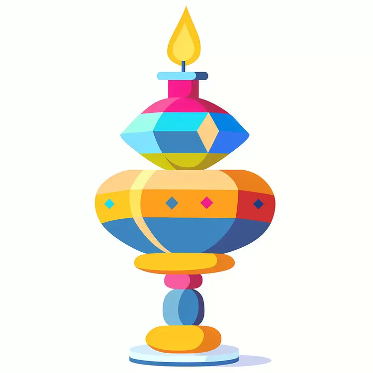 Cartoon Candle