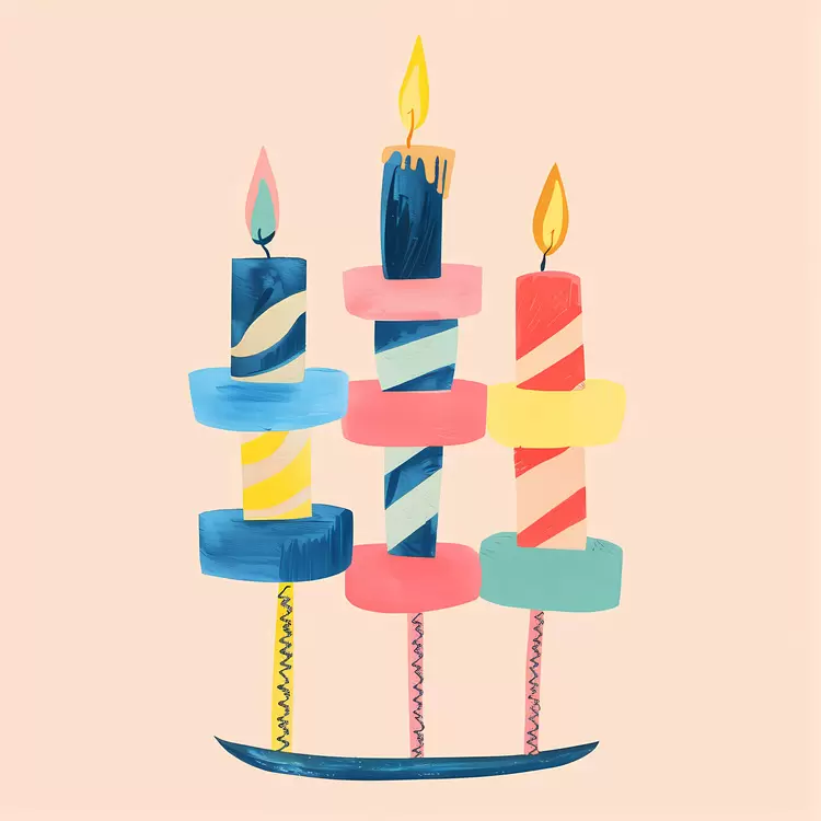 Cartoon Candle