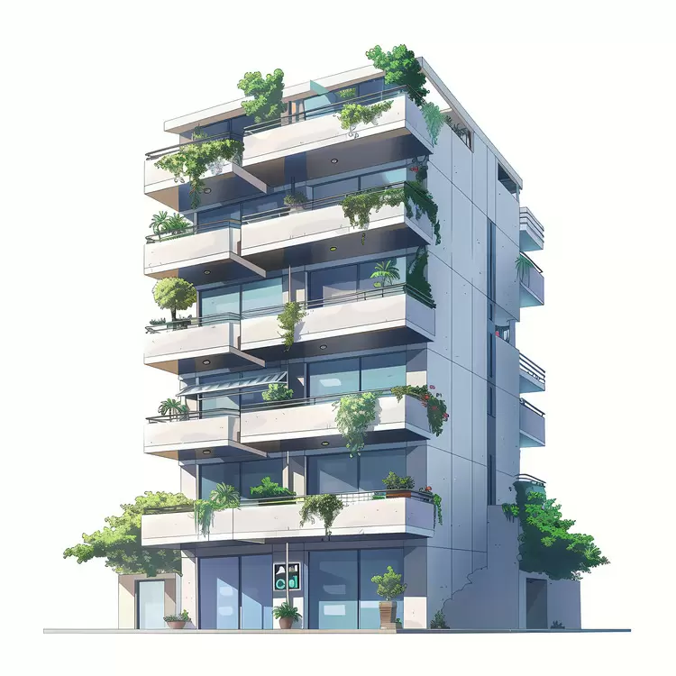 balconies building