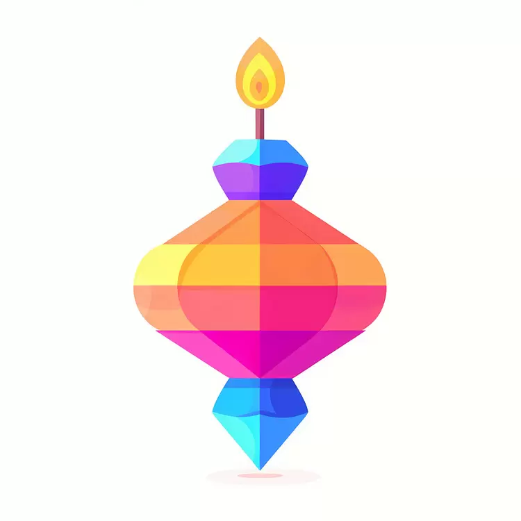 Cartoon Candle