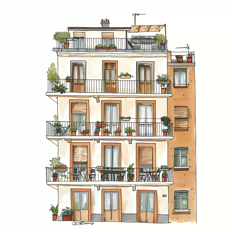 building balconies