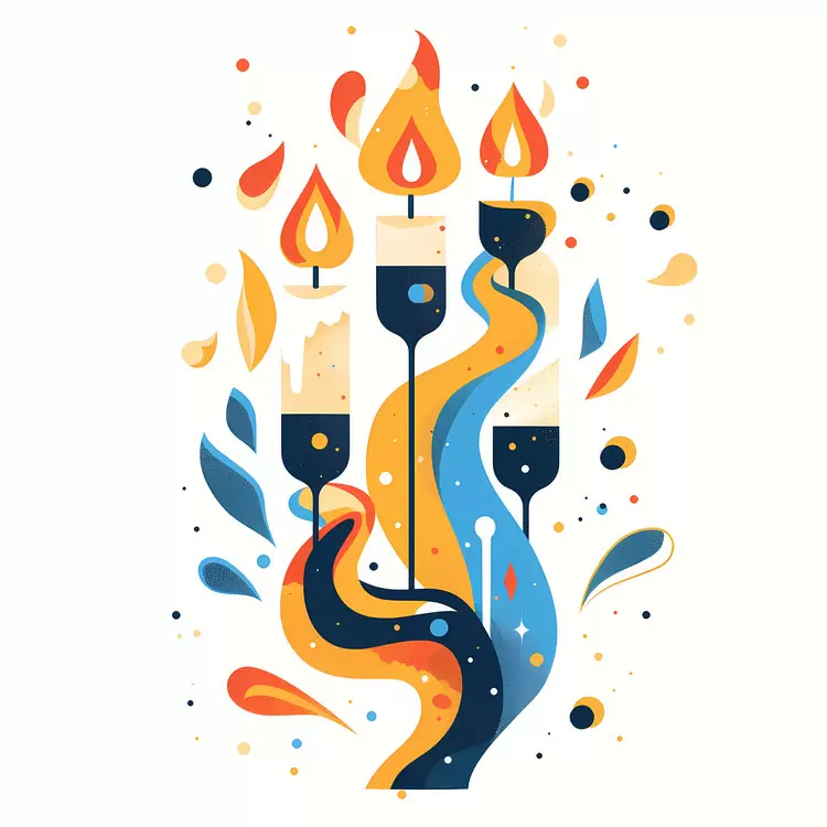 Cartoon Candle